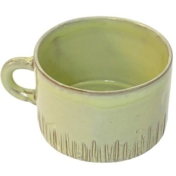1 VIETRI Celadon Cappuccino Mug made in Italy 12 ounce - Picture 4 of 8